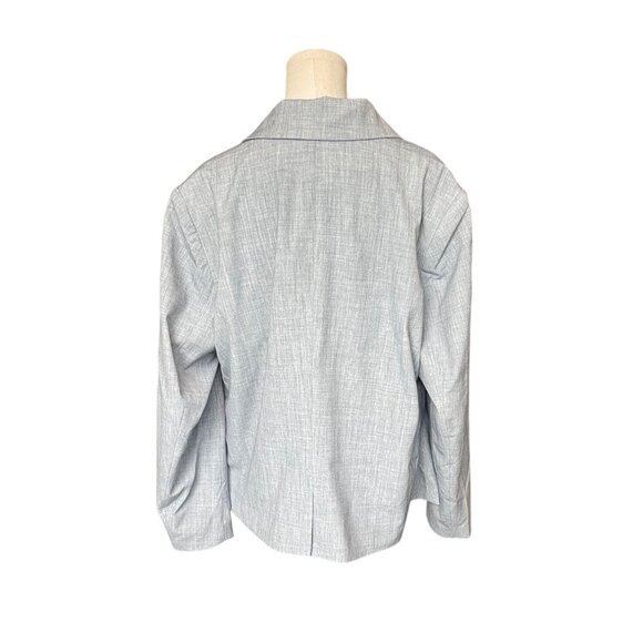 Venus Blue Double Breasted Jacket Blazer Size 20 NWT Career Preppy Business - Picture 5 of 9